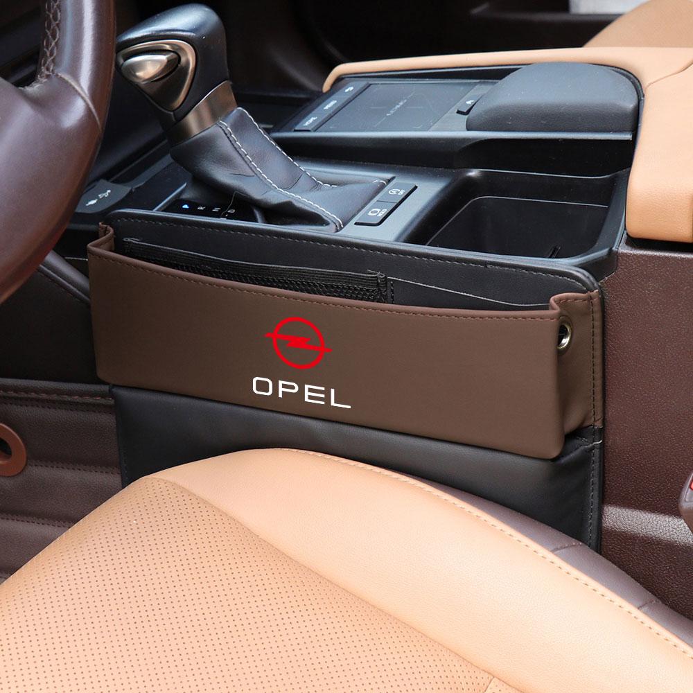 Car Seat Crevice Storage Box SUV Seat Side Stowing Tidying Tools For Opel Zafira B Corsa D Insignia Mokka Regal Car Wheel Hubcap