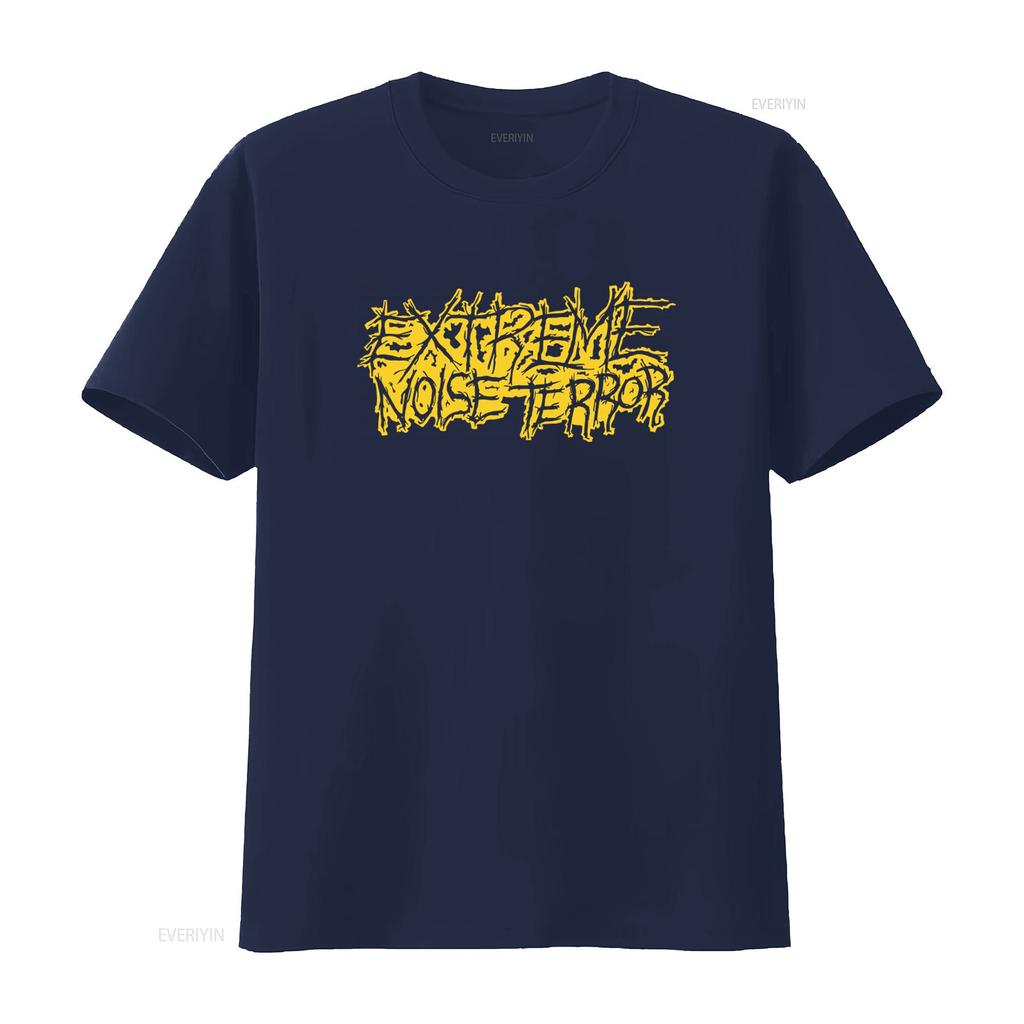 Maglietta Crust Punk UK Anni '80 Extreme Noise Terror per Rock Band Stile Streetwear vintage Lavata Comoda Versatile Casual Morbida