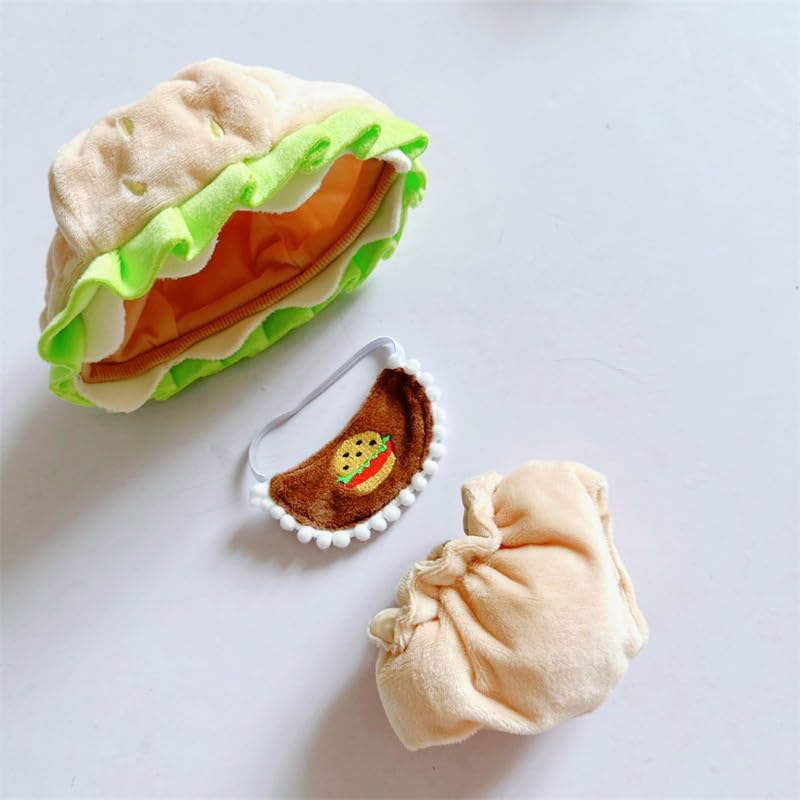 

Kigurumi for stuffed animals Hamburger Stuffed clothes Stuffed life Stuffed [for 20cm] [item] жёлтый