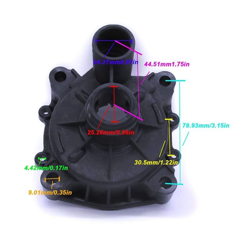 Water Pump Housing For Boat Engines 61A-44311-00 61A-44311-01 6E5-44311-00 For 75 90 225 250 300 HP Sierra 18-3173-1