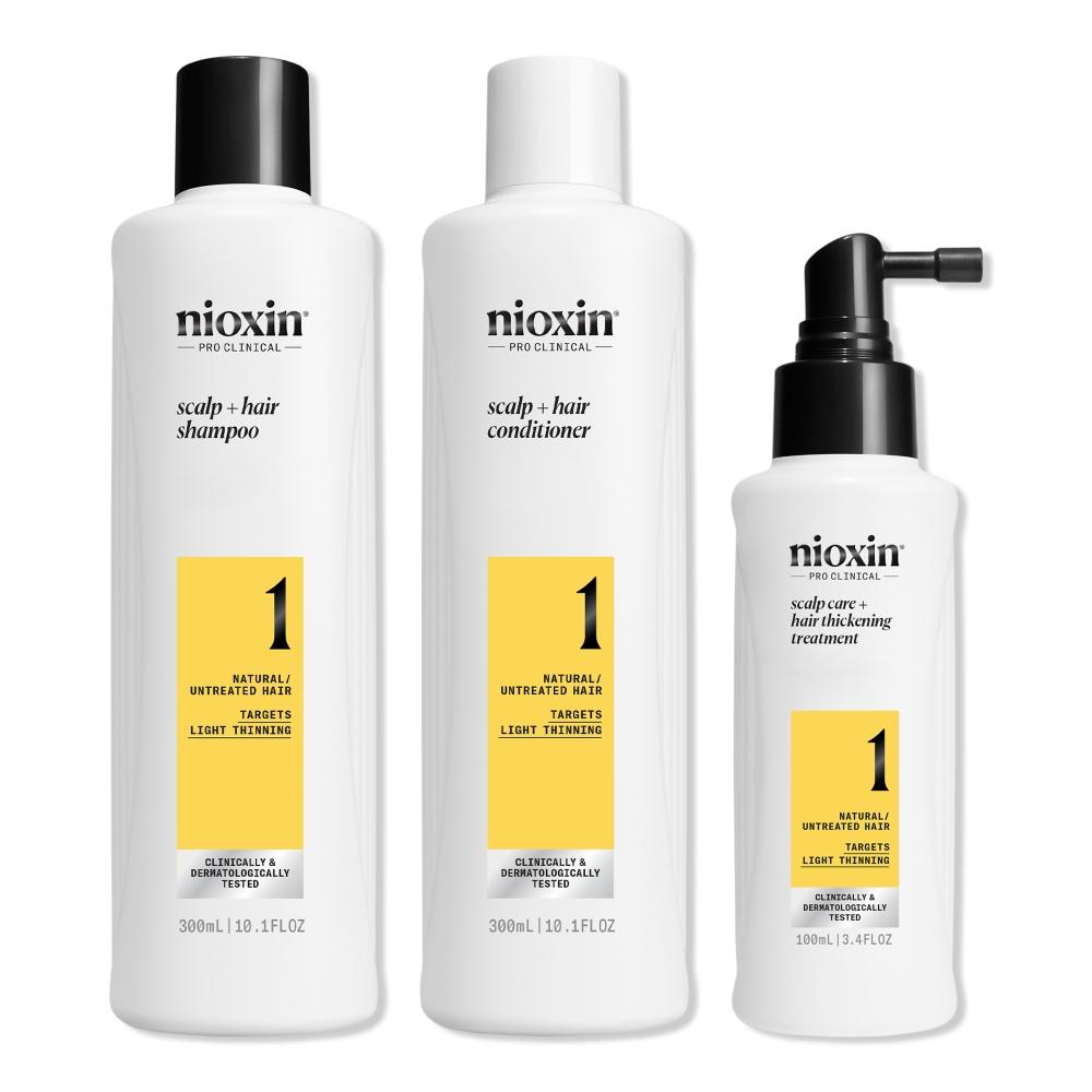

Nioxin Scalp + система для утолщения волос, 1 комплект, полный размер