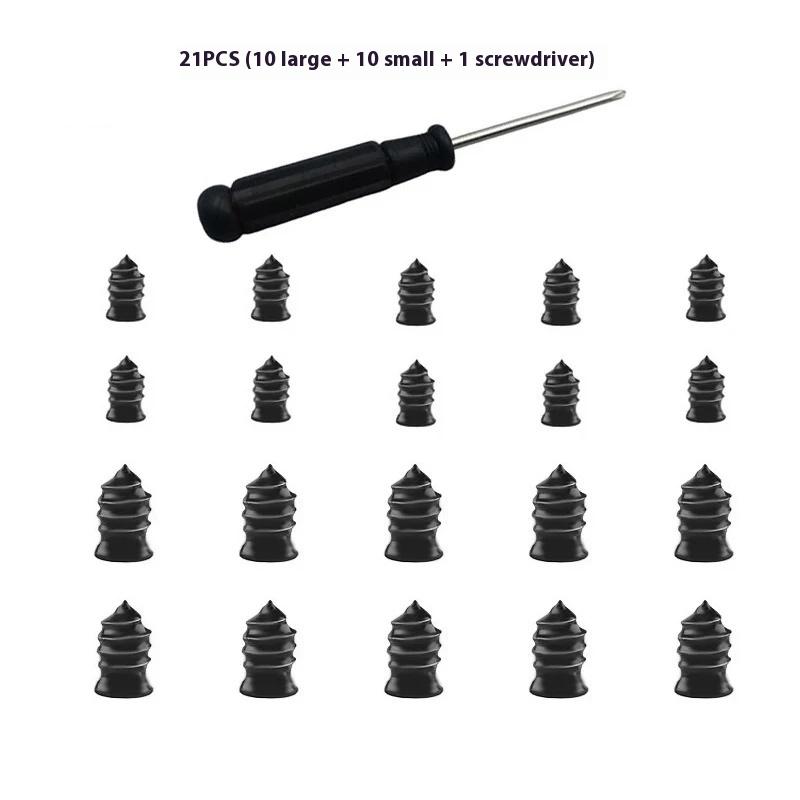 10/20/30/40pcs Car Motorcycle Vacuum Tyre Repair Kit Tubeless Wheel Puncture Screws Nail Patches Fitting Set for Tire Repairs