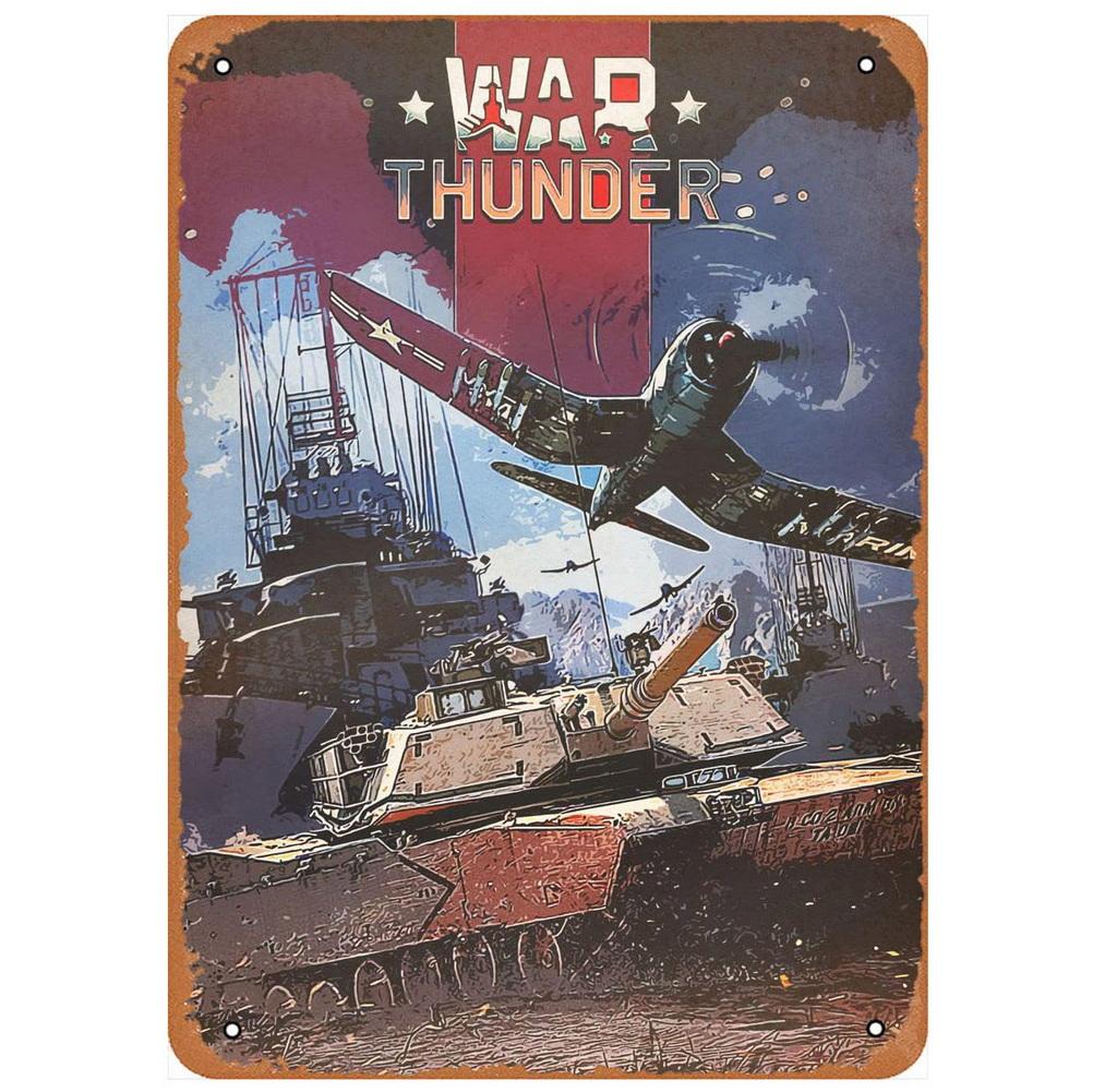 Letreros Metálicos de Lata Placa Decoración de Pared de Videojuegos Pósters de Arte Vintage Pintura de Hierro para Cueva de Hombre Café en Casa Sala de Juegos Club Bar