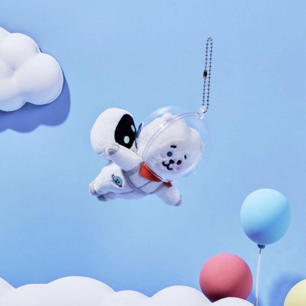 [USED] BTS JIN Wootteo X RJ Mascot Keyring Talsok