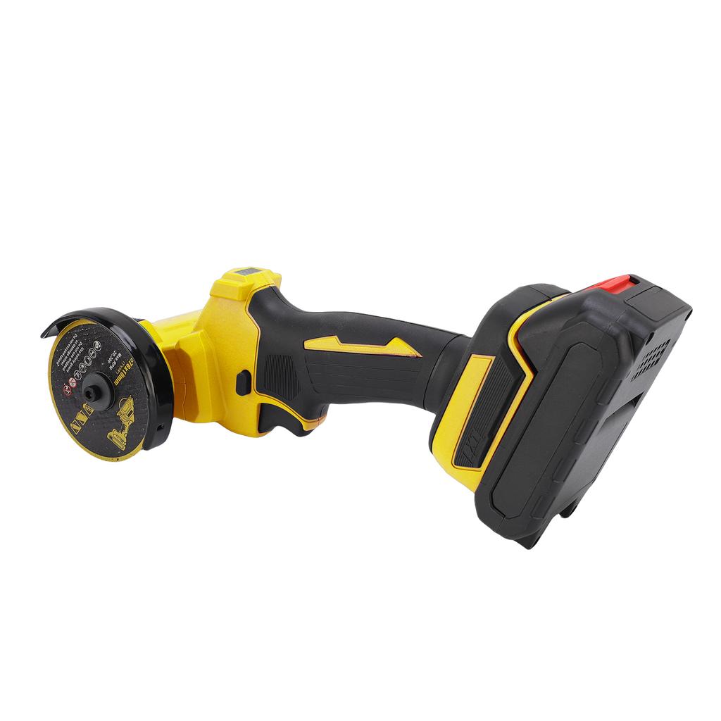 Mini Angle Grinder 21V Cordless 18000RPM Electric Grinding Tool with 2pcs Rechargeable Battery Multifunctional Cutting Polishing