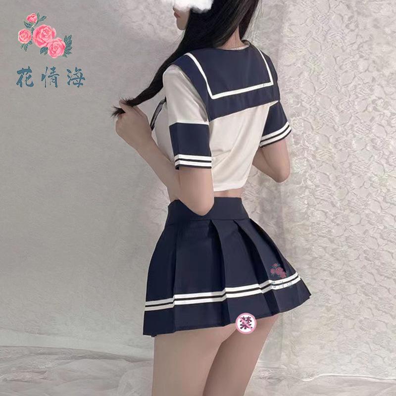 Sex Lingerie Sexy Pure Lust Wind Seduction Tight Student Super Short Girl