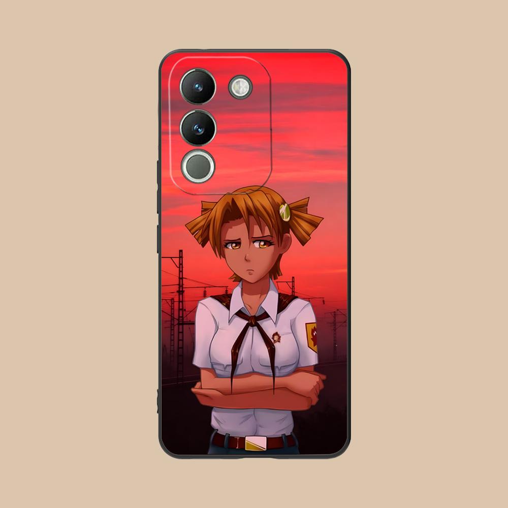 Everlasting Summer Alisa Matte Mobile Phone Case for VIVO Y77 76 75 74 73 72 58 56 55 51 50 38 36 Y19 Y18 Y03 Y01 5G Cover