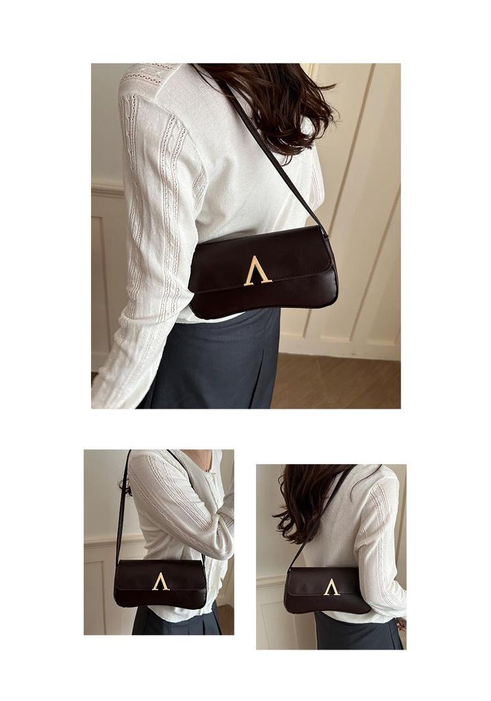 2026 French Retro Single Shoulder & Crossbody Bag – Women's Fashionable, Versatile Underarm Design
