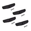 4-Piece Riveted Glass Balance Plastic for Renault 19, Megane, Clio