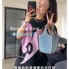 New High Stree Denim Blue Handle Bucket Crossbody Bags Women Lightweight Y2k Hand Bag Female Shoulder Messenger Bag Aesthetic