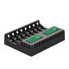 Battery Charger Intelligent Lcd Indicator Short Circuit Protection for AA/AAA Rechargeable Battery Charger 8 Slot