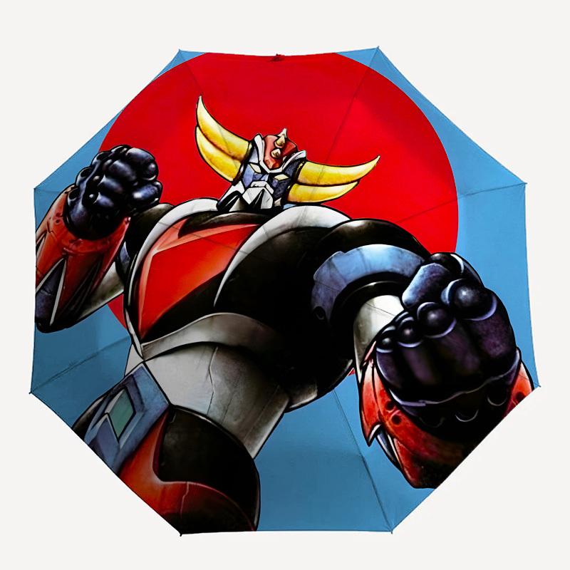 Robotic Warrior Automatic Opening and Closing, 8 rib Structure Portable Umbrella, Suitable for Men and Women in All Seasons Perfect Gift fo