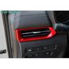 Console Side Outlet Vent Frame Cover For Nissan Sentra Sylphy 20-24 Bright Red