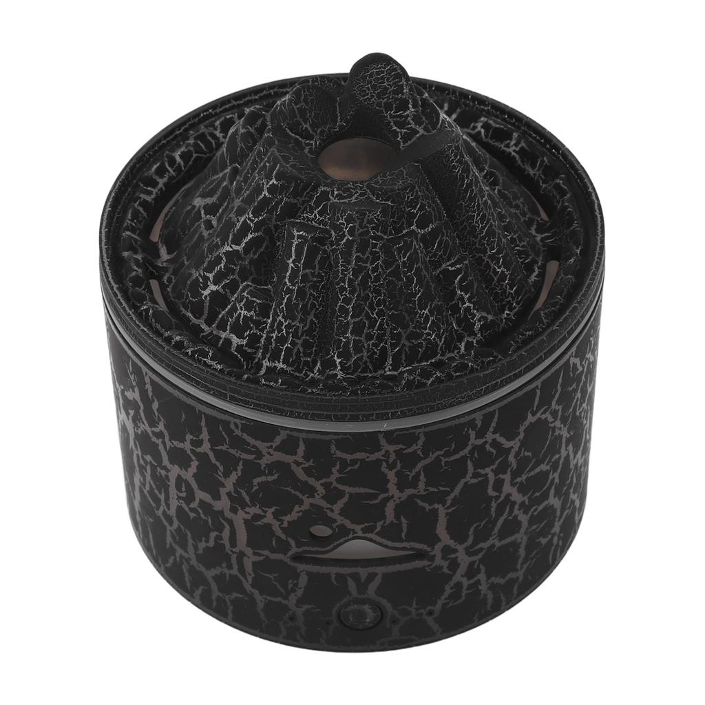 Volcano Diffuser 5V 180ml Relaxing Auto Off Warm Atmosphere Flame Humidifier for Home Bedroom Office