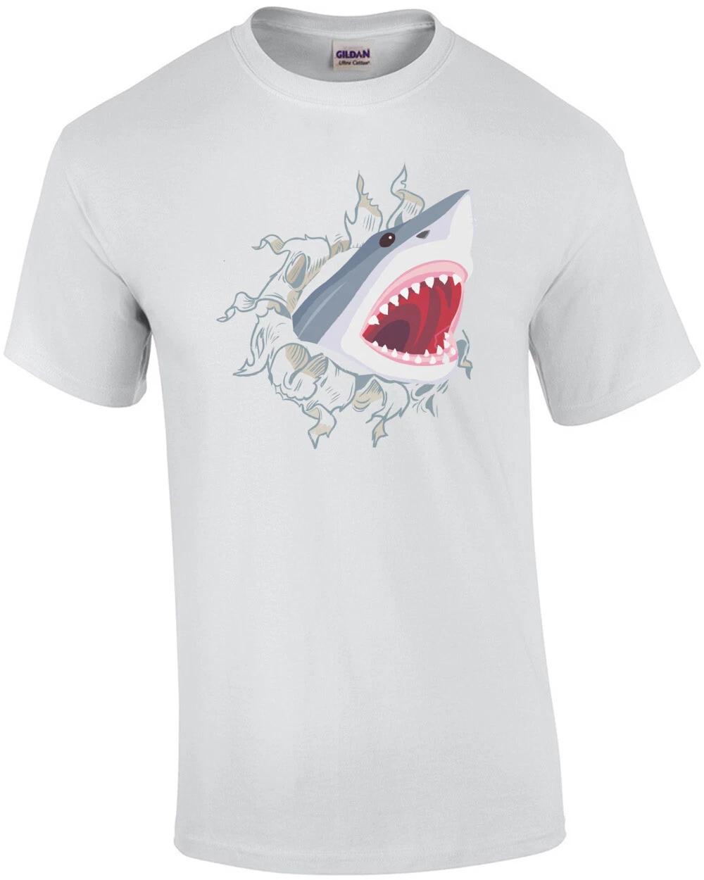 

Shark Coming Out Of Chest T-Shirt S