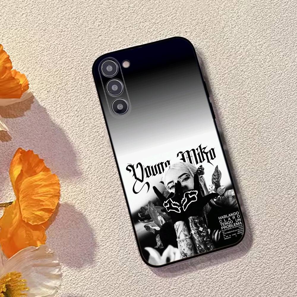 Y-Young Miko Singer Fashion Phone Case For Samsung Galaxy A73,A72,A71,A70,A53,A52,A51,Soft Silicone Black Cover