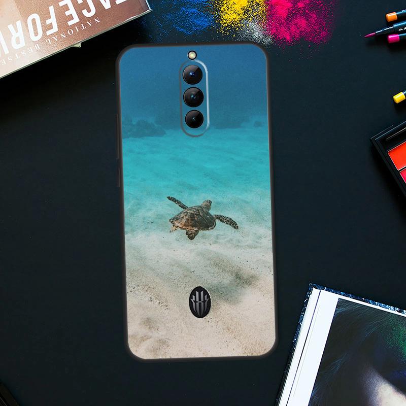 Ocean Sea Turtle Case For ZTE Nubia Red Magic 9 Pro Plus RedMagic 8 8S Pro Plus 6 7 6S 7S Pro 5S 6R 5G Cover