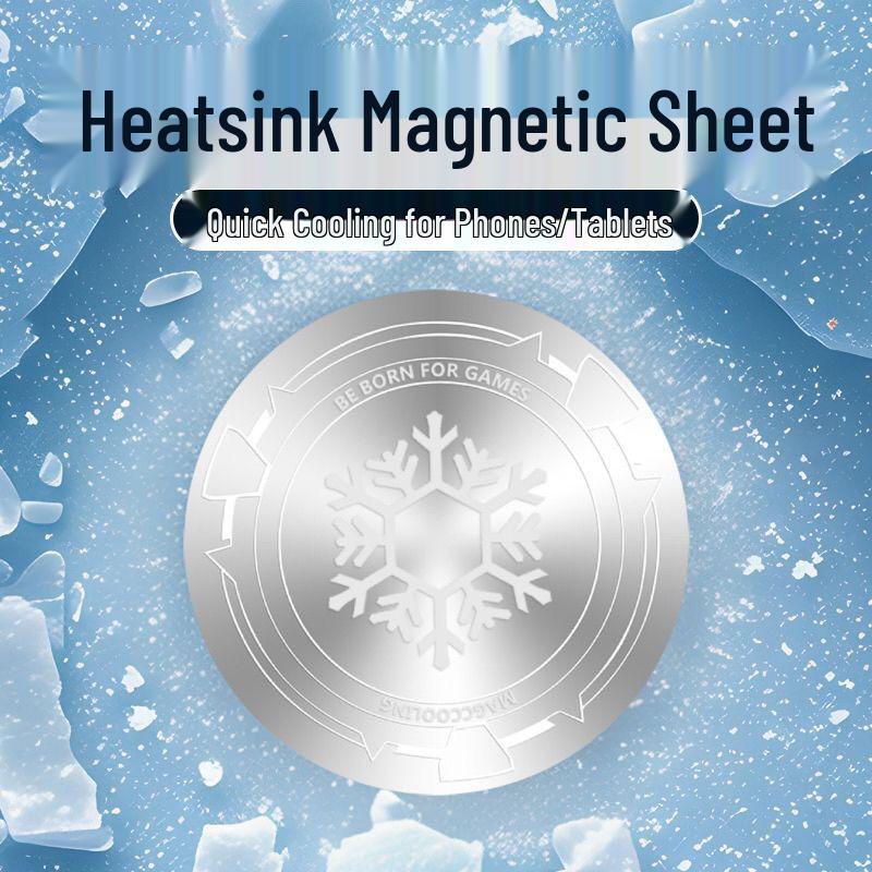 Ultra-Thin Magnetic Cooling Sheet for Phones and Tablets