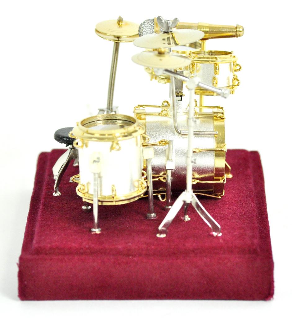 SUNRISE SOUND HOUSE Sunrise Sound House Miniature Musical Instrument Drum Set 1/18