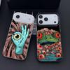 Eye Art Painting Phone Case Color Silver Shell For IPhone 17 16 15 14 13 12 11 Pro Max Plus