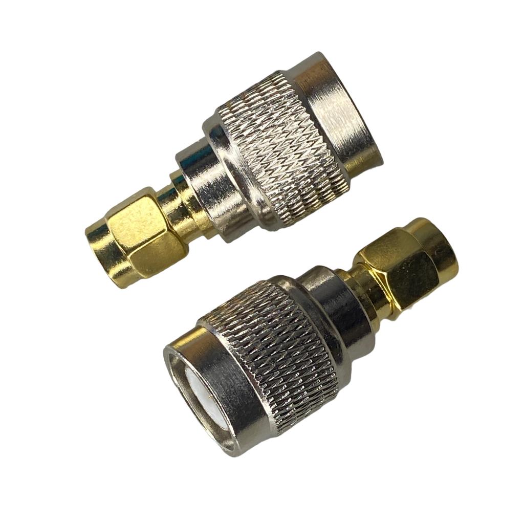 SMA plug / TNC plug adapter