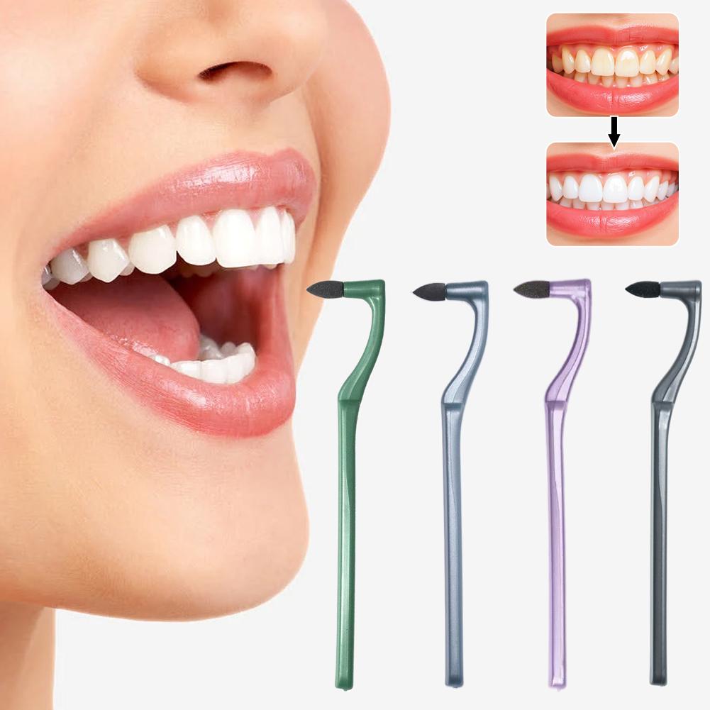 Manual Tooth Stain Remove Tartar/Tea/ Smoke Stains Interdental brush Powerfree Operation Orthodontic Toothbrush Oral Care Tool