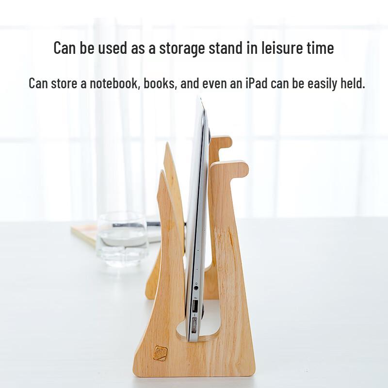 Suporte Elevatório para Laptop Gamer em Madeira Maciça