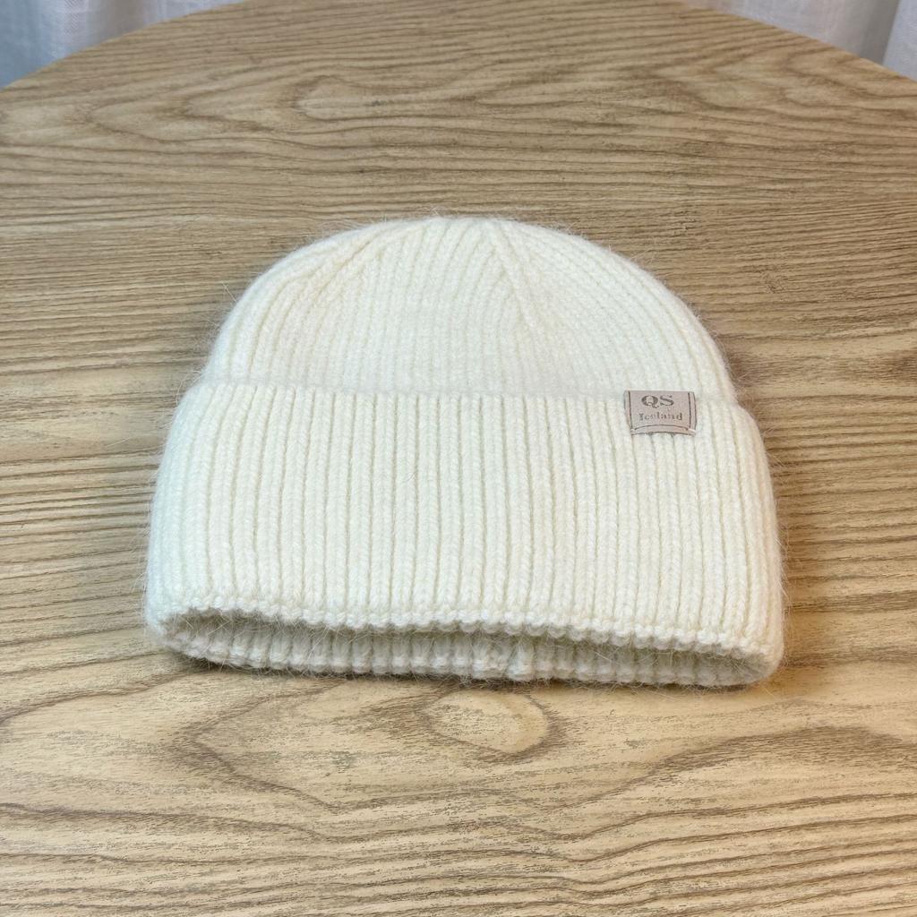 Unisex Loose Warm Fashionable Large Head Circumference Face Showing Small Pullover Hat Autumn and Winter Lazy Style Woolen Hat