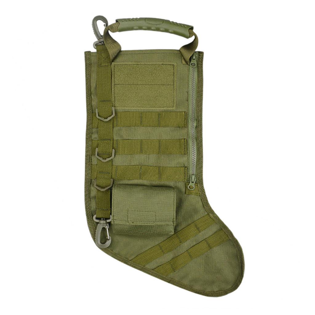 Christmas Theme Stocking Molle Military Christmas Stocking Desert, Christmas Stocking Tool Accessory Storage Bag Stocking