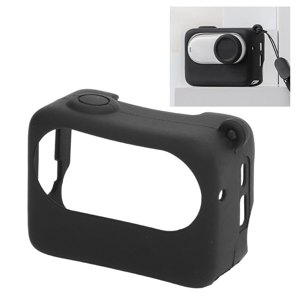 Camera Cover for GO 3S Silicone Camera Charging Case Protective Sleeve Lens   and Hanging Lanyard
