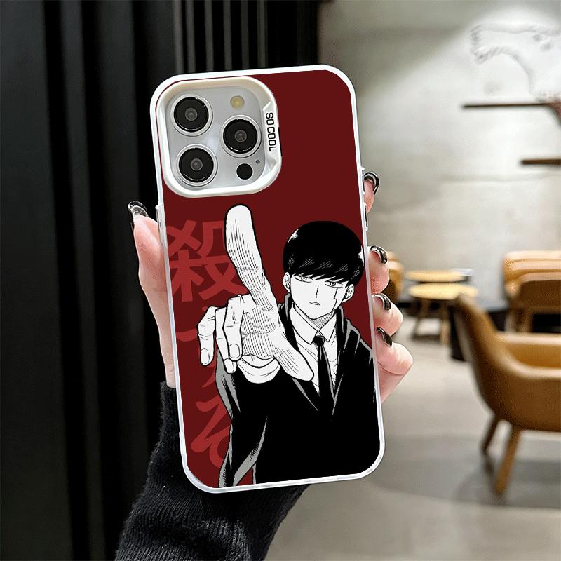 Mashle Magic And Muscles Anime Soft Phone Case for iPhone 15 16 17 Pro Max 17Air 16E 14 Plus 13 12 Mini Shockproof Cover Back Sh