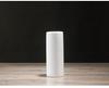Nordische Weiße Matte Keramik Zylindrische Vase - Minimalistische Heimdeko für Frische/Trockenblumen