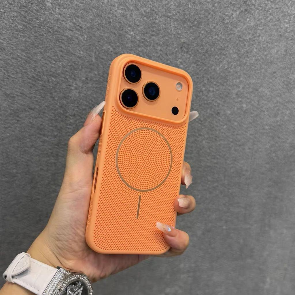 IPhone 17 Pro Max Mattes Magnetisches Case mit Wabenförmiger Wärmeableitung