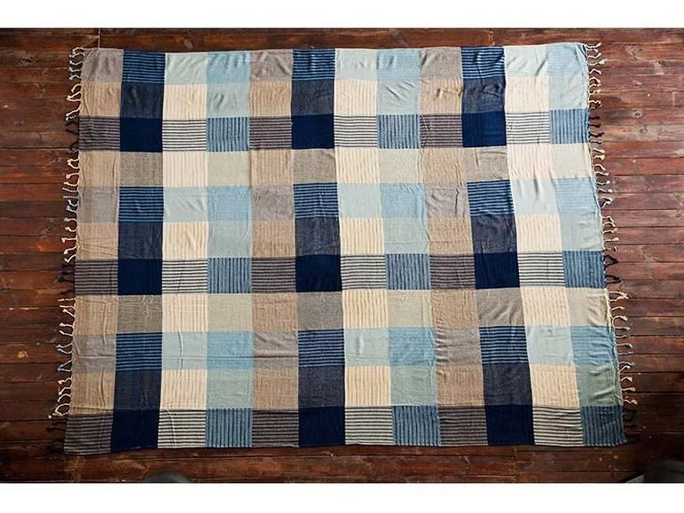Nepal Style Chenille Yarn Woven Blanket: Multi-Functional Sofa Throw, Shawl, or Table Mat