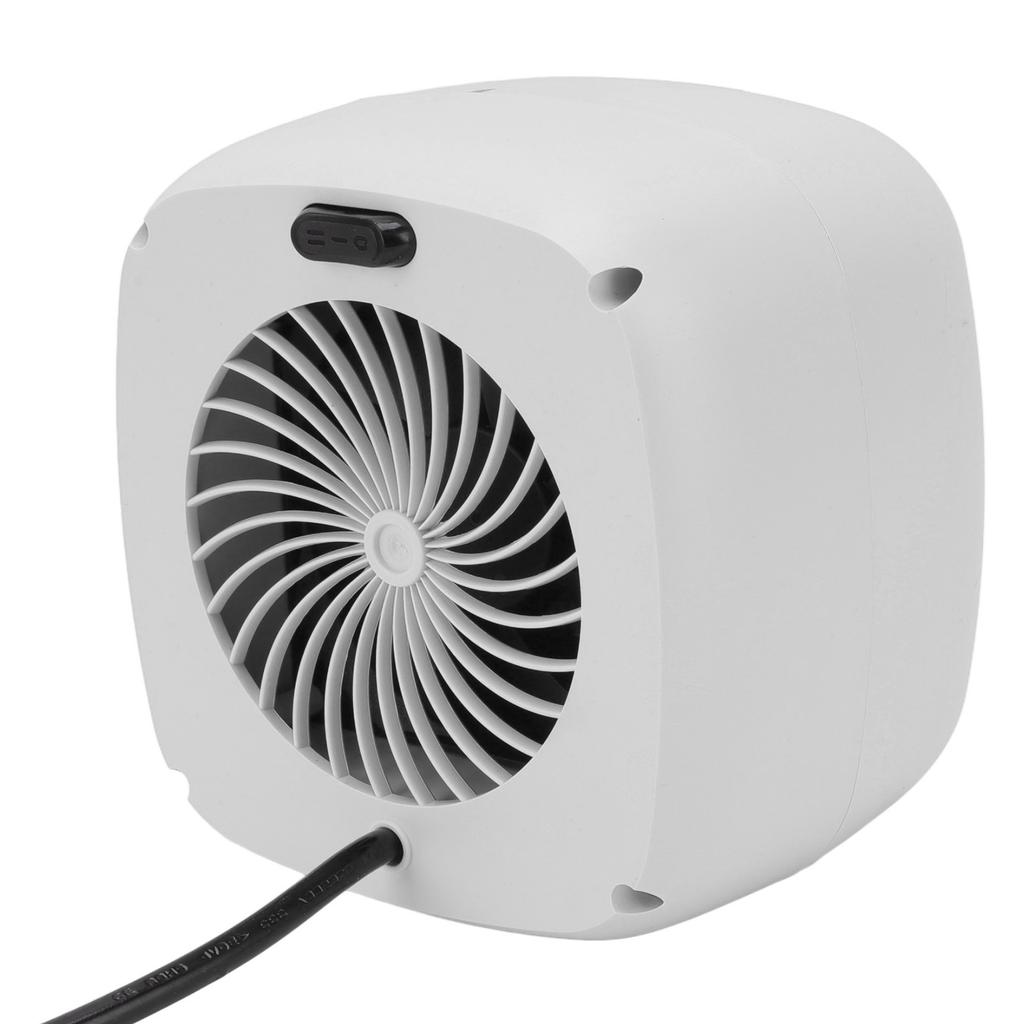 Desktop Heater Fan Household Mini Portable Electric Space Heater for Small Office Home Space