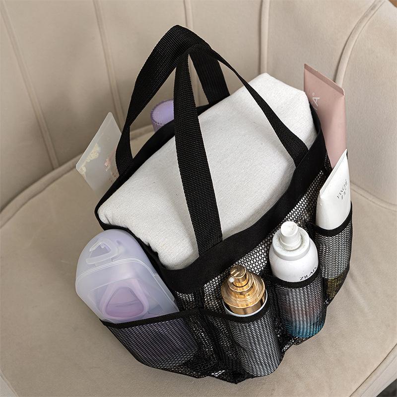 Portable Multi-Pocket Mesh Beach and Travel Bag