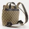GUCCI Backpack Daypack 003.0242 Brown GG canvas Women Used