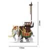 Creative Medieval Lotr Castle Knight Rome Spartacus Orc Elephant Chariot Siege Engine Model Building Blocks Bricks Toys Gift