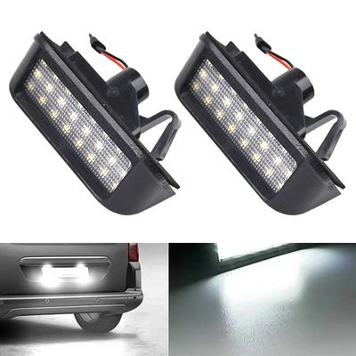 1/2Pcs LED Rear License Plate Light for Peugeot Expert Partner Traveller Rifter Ranch Citroen Berlingo Dispatch JumpySpacetourer