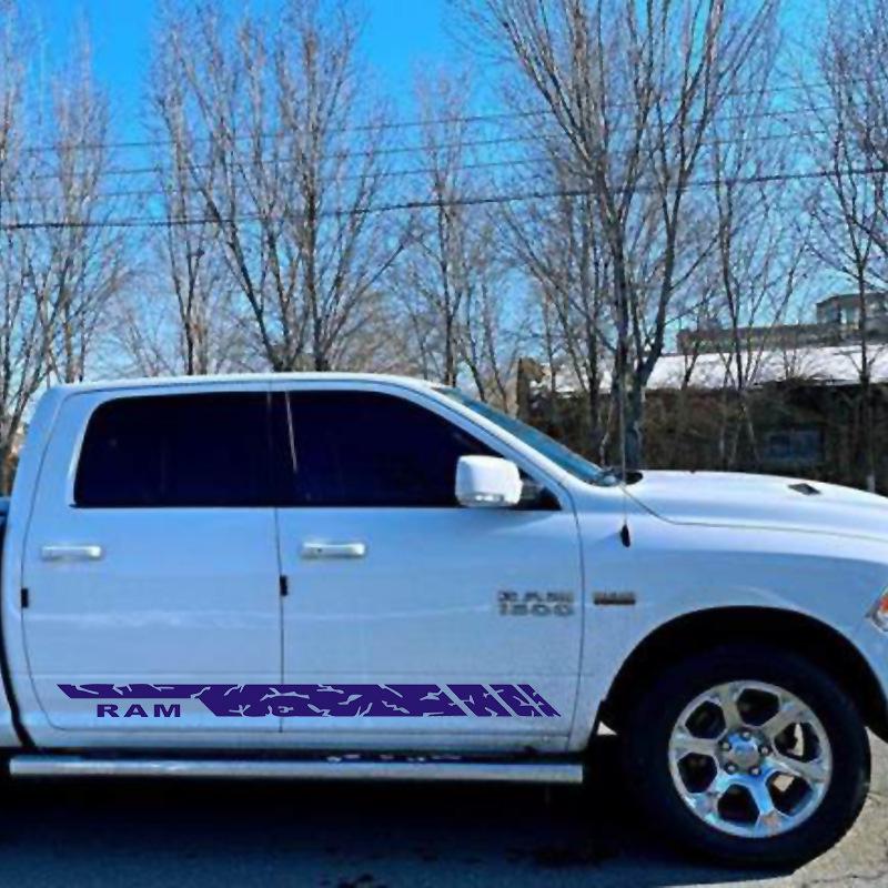 

Popular RAM Car Stripes Vinyl Decals синий