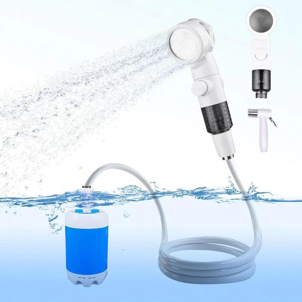 Portable Camping Shower Pump,Usb Rechargeable Electric Shower,Adjustables Mode Compact Camping Pumps For Outdoor Camping