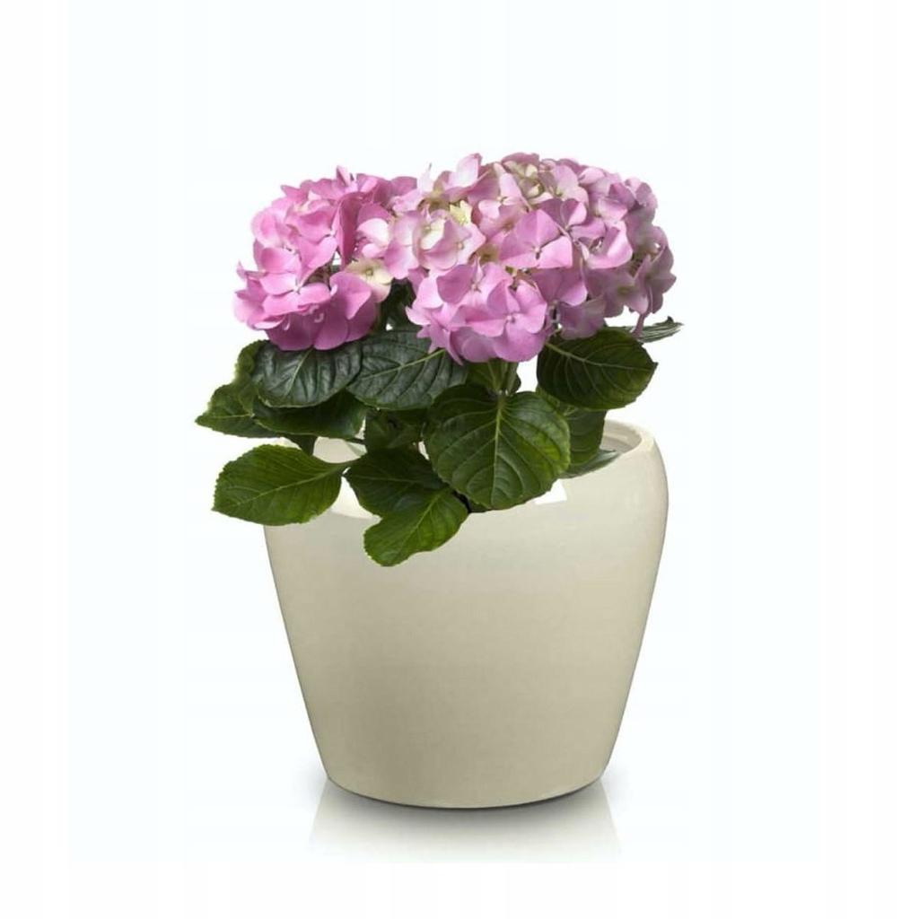 Ceramic flower pot 125 cm cream
