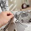 Stretch Spandex Wing Chair Cover Elastic Relax Armchair Slipcovers Wingback Sofa Protector with Seat Cushion Cover Home Decor