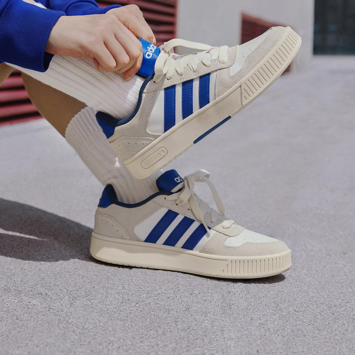 Adidas D Pad Classic White Blue 36.5