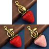 Fruit Keychain Gift For Women With Alloy Material And Handcrafted Detail For Bag Decoration