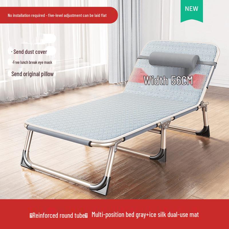 Reinforced Multifunctional Folding Recliner Bed for Home and Office