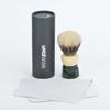 Yaqi New 24MM Green Obsidian Two Band Badger Hair For Men Retro Wet Shaving Brush High Quaity Portable Travel Shaving Brush