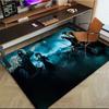 Harry Potter and the Deathly Hallows Part 2 Movie Poster Print Office Mat Home Decor Office Desk Chair Rugs Chair Carpet for Office Chair Ma