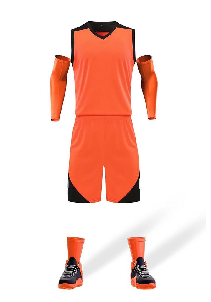 Quick-Dry Breathable Basketball Uniform Set for Men & Children - Sports Jersey & Vest Team Uniform