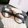 European and American Style Cat-eye Eyeglasses Frames for Women, Non-prescription Glasses